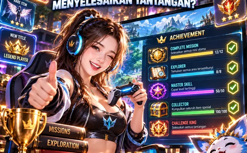 Bagaimana Sistem Achievement Membuat Pemain Tertarik Menyelesaikan Tantangan?